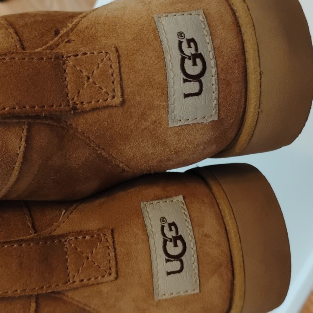 UGG Tan Ankle Boots - Picture 9 of 12